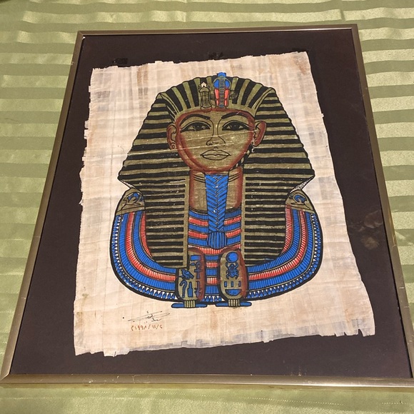 Egyptian Papyrus Art - Picture 2 of 7